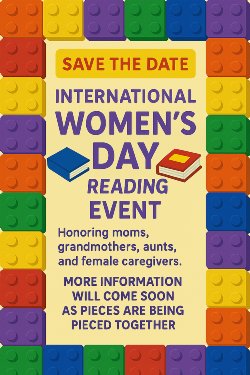 International Women's Day Reading Event